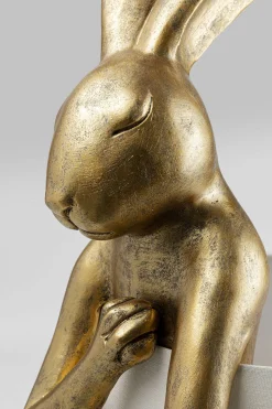 KARE Design TABLE LAMP ANIMAL RABBIT GOLD/WHITE 88CM - KARE></noscript> Lampade Da Tavolo