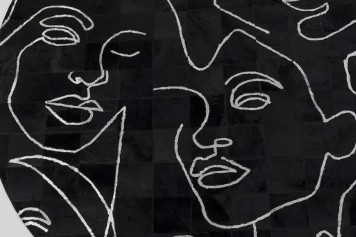 KARE Design Tappeto Art Faces Ø250cm - KARE> Tappeti