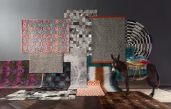 KARE Design Tappeto Kelim Pop grigio 170x240 cm - KARE></noscript> Tappeti