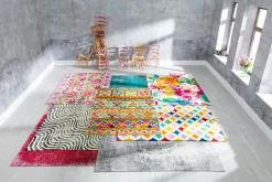 KARE Design Tappeto Kelim Pop grigio 170x240 cm - KARE></noscript> Tappeti