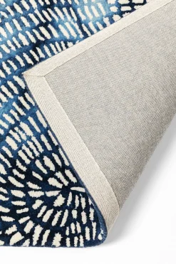 KARE Design Tappeto Stamp blu 170x240cm - KARE> Tappeti