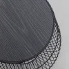 KARE Design Tavolino Beam Nero Ø40cm - KARE> Tavolo Basso