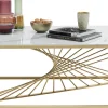 KARE Design TAVOLINO DA CAFFÈ ART MARBLE VETRO 140X70CM - KARE> Tavolo Basso