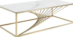 KARE Design TAVOLINO DA CAFFÈ ART MARBLE VETRO 140X70CM - KARE></noscript> Tavolo Basso