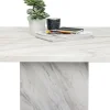 KARE Design Tavolino da caffé Artistico Marmo 100x100cm - KARE> Tavolo Basso