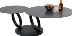 KARE Design Tavolino da caffè Beverly nero 133x80cm - KARE></noscript> Tavolo Basso