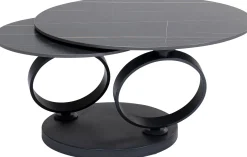 KARE Design Tavolino da caffè Beverly nero 133x80cm - KARE></noscript> Tavolo Basso