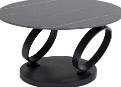 KARE Design Tavolino da caffè Beverly nero 133x80cm - KARE></noscript> Tavolo Basso