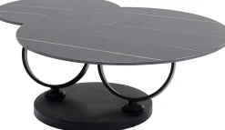 KARE Design Tavolino da caffè Beverly nero 133x80cm - KARE></noscript> Tavolo Basso