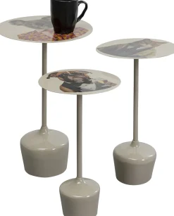 KARE Design Tavolino da caffé Business Animal (3/Set) - KARE> Tavolo Basso