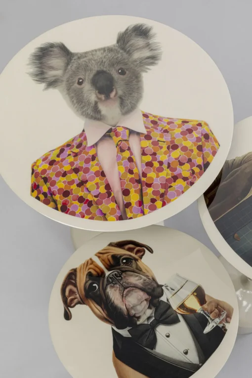 KARE Design Tavolino da caffé Business Animal (3/Set) - KARE> Tavolo Basso