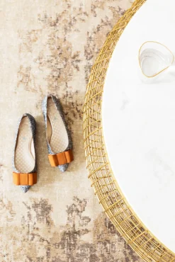 KARE Design Tavolino da caffè Cesta marmo-oro 100 cm - KARE></noscript> Tavolo Basso
