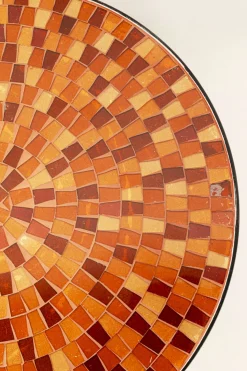 KARE Design Tavolino da caffè Clack Mosaic arancione Ø35cm - KARE></noscript> Tavolo Basso