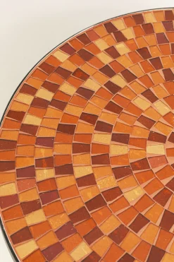KARE Design Tavolino da caffè Clack Mosaic arancione Ø35cm - KARE></noscript> Tavolo Basso