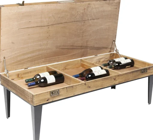 KARE Design Tavolino da caffè Collector naturale 122x55 cm - KARE> Tavolo Basso