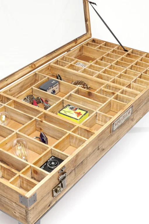 KARE Design Tavolino da caffè Collector naturale 122x55 cm - KARE> Tavolo Basso