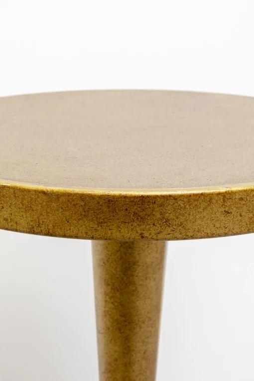 KARE Design Tavolino da caffè Coney ottone Ø30cm - KARE> Tavolo Basso