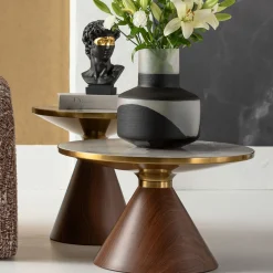 KARE Design Tavolino da caffé Cono Ceramica Ø70cm - KARE> Tavolo Basso