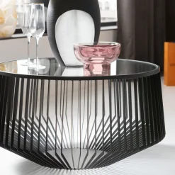KARE Design Tavolino da caffé Corinne Ø80cm - KARE> Tavolo Basso