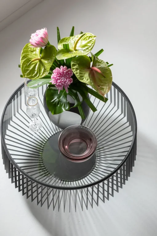 KARE Design Tavolino da caffé Corinne Ø80cm - KARE> Tavolo Basso