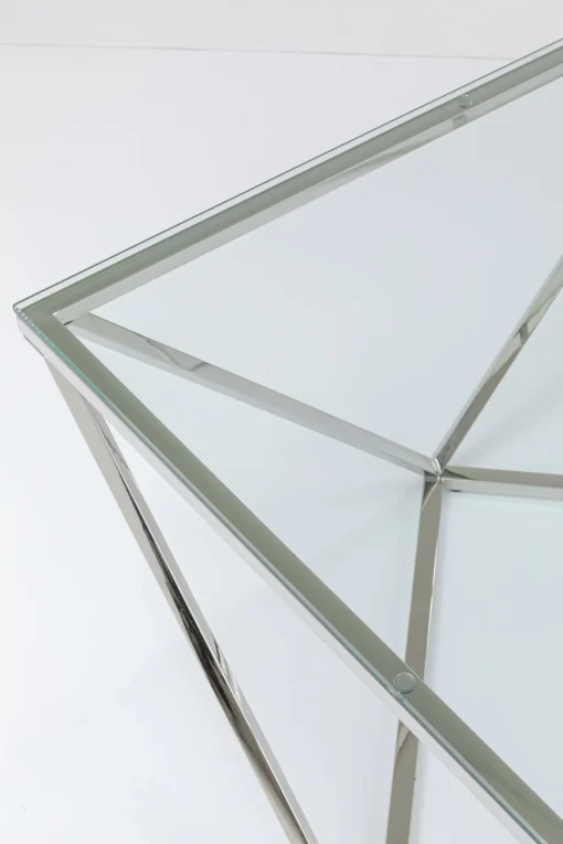 KARE Design Tavolino Da Caffè Cristallo 80x80cm - KARE> Tavolo Basso