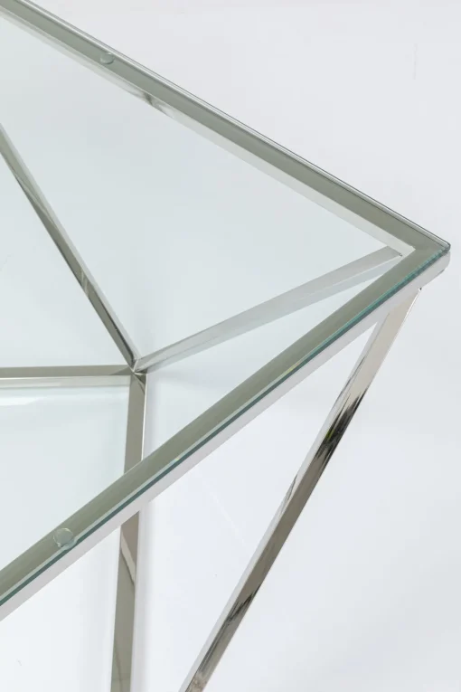 KARE Design Tavolino Da Caffè Cristallo 80x80cm - KARE> Tavolo Basso