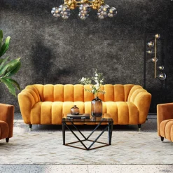KARE Design Tavolino da caffè Cristallo 80x80cm - KARE> Tavolo Basso