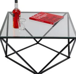 KARE Design Tavolino da caffè Cristallo 80x80cm - KARE> Tavolo Basso