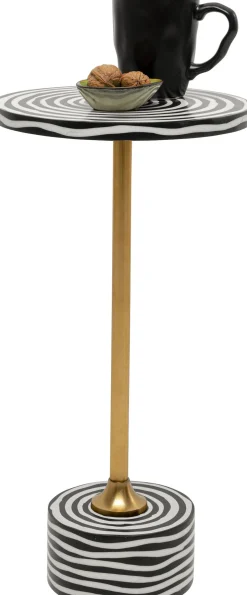 KARE Design Tavolino da caffè Domero Swirl Ø25cm - KARE> Tavolo Basso