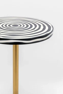 KARE Design Tavolino da caffè Domero Swirl Ø25cm - KARE></noscript> Tavolo Basso