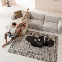 KARE Design Tavolino da caffè Franklin nero 150x58cm - KARE> Tavolo Basso