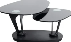 KARE Design Tavolino da caffè Franklin nero 150x58cm - KARE> Tavolo Basso