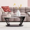 KARE Design Tavolino da caffè Franklin bianco 150x58cm - KARE> Tavolo Basso