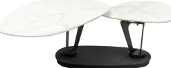 KARE Design Tavolino da caffè Franklin bianco 150x58cm - KARE></noscript> Tavolo Basso