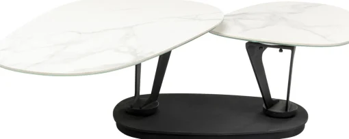 KARE Design Tavolino da caffè Franklin bianco 150x58cm - KARE> Tavolo Basso