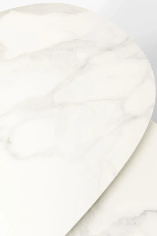 KARE Design Tavolino da caffè Franklin bianco 150x58cm - KARE> Tavolo Basso