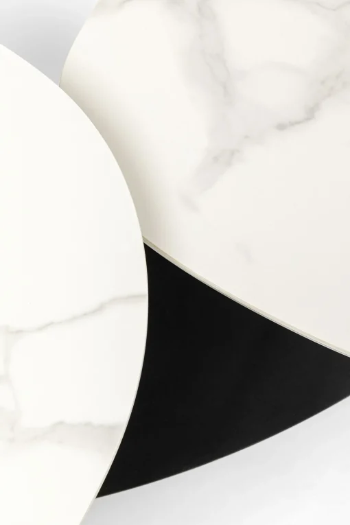 KARE Design Tavolino da caffè Franklin bianco 150x58cm - KARE> Tavolo Basso