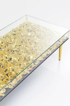 KARE Design Tavolino da caffè Gold Flowers 120x60 cm - KARE></noscript> Tavolo Basso