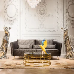 KARE Design TAVOLINO DA CAFFÉ JUPITER ORO Ø100CM - KARE> Tavolo Basso
