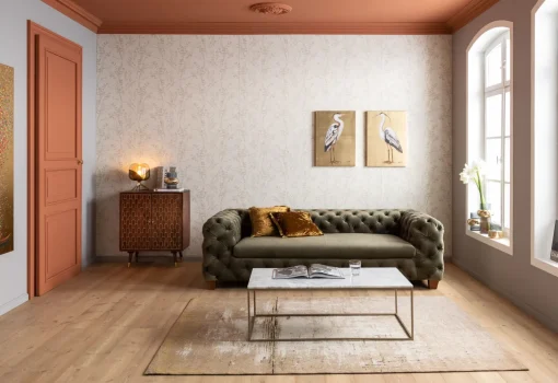 KARE Design Tavolino da caffè Key West oro 120x60 cm - KARE> Tavolo Basso