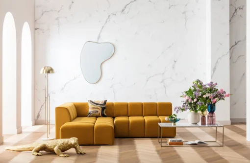 KARE Design Tavolino da caffè Key West oro 120x60 cm - KARE> Tavolo Basso