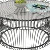 KARE Design Tavolino da caffè Lisboa nero Ø86cm - KARE> Tavolo Basso