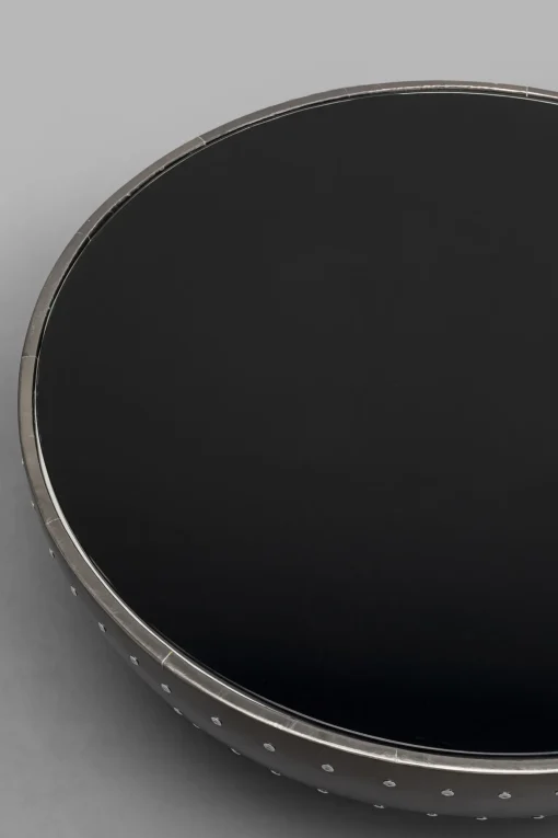 KARE Design Tavolino da caffé Lounge Black Grafite Ø83cm - KARE> Tavolo Basso