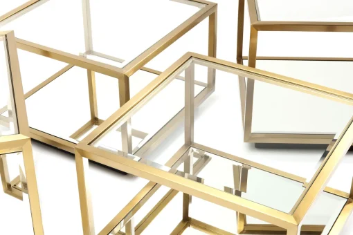 KARE Design Tavolino Da Caffè Luigi Oro (4/Set) - KARE> Tavolo Basso