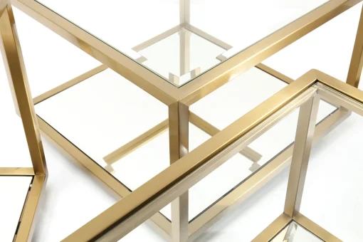 KARE Design Tavolino Da Caffè Luigi Oro (4/Set) - KARE> Tavolo Basso