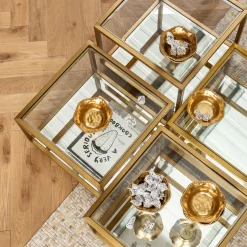 KARE Design Tavolino Da Caffè Luigi Oro (4/Set) - KARE></noscript> Tavolo Basso