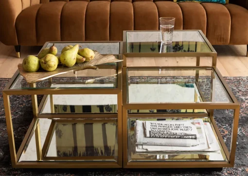 KARE Design Tavolino Da Caffè Luigi Oro (4/Set) - KARE> Tavolo Basso