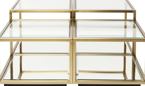 KARE Design Tavolino Da Caffè Luigi Oro (4/Set) - KARE> Tavolo Basso