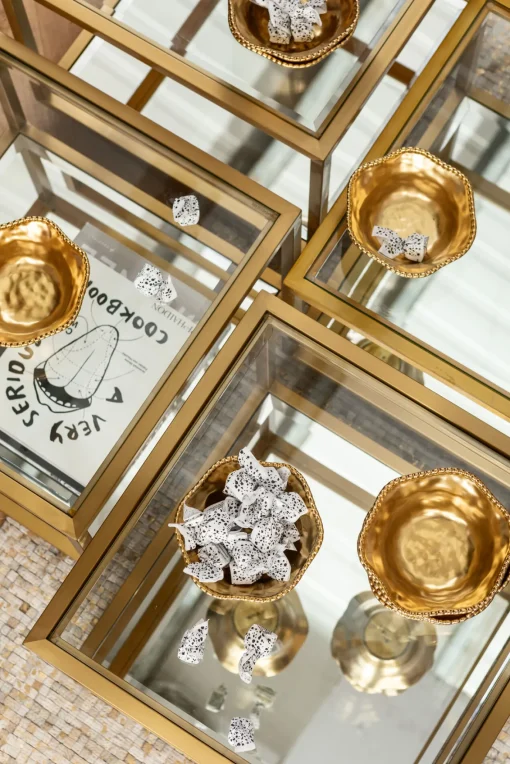 KARE Design Tavolino Da Caffè Luigi Oro (4/Set) - KARE> Tavolo Basso