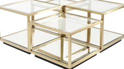 KARE Design Tavolino Da Caffè Luigi Oro (4/Set) - KARE></noscript> Tavolo Basso